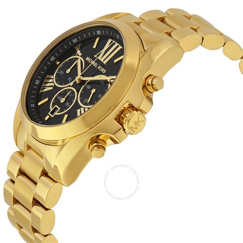 black gold michael kors watch womens|Michael Kors watches ladies black.